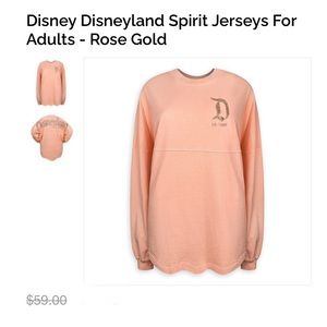 Disneyland Rose Gold Jersey